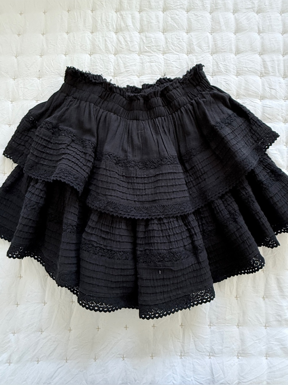 Aerie Ruffled Mini Skirt